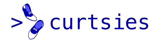 Curtsies Logo