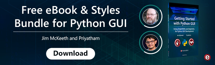 Download the free eBook and Python styles bundle.
