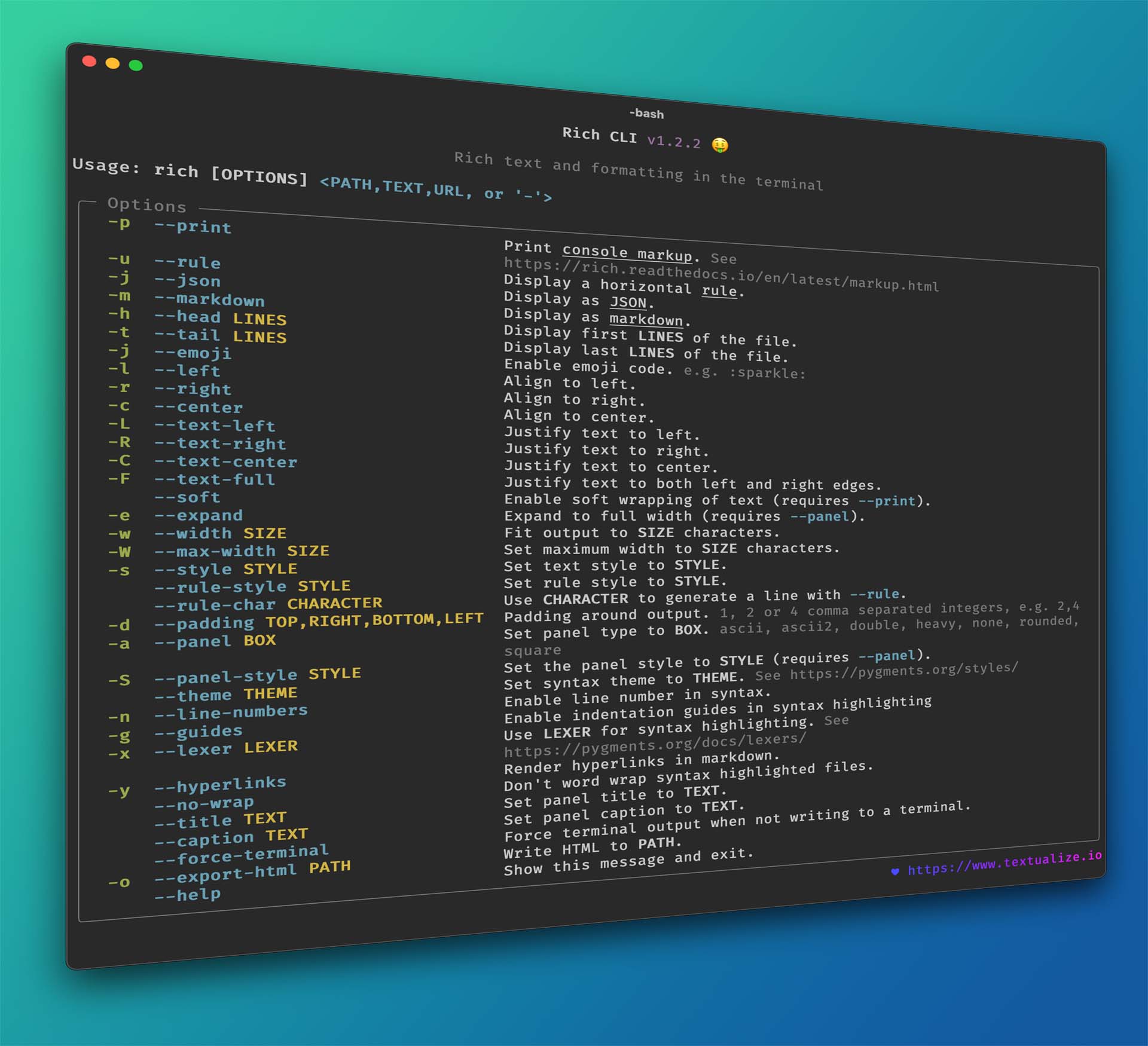 Pyproject toml based projects. Cli