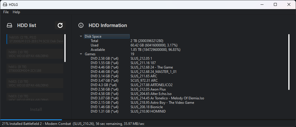 PS2 how to Install games on SSD with HDL Batch installer in 2023 