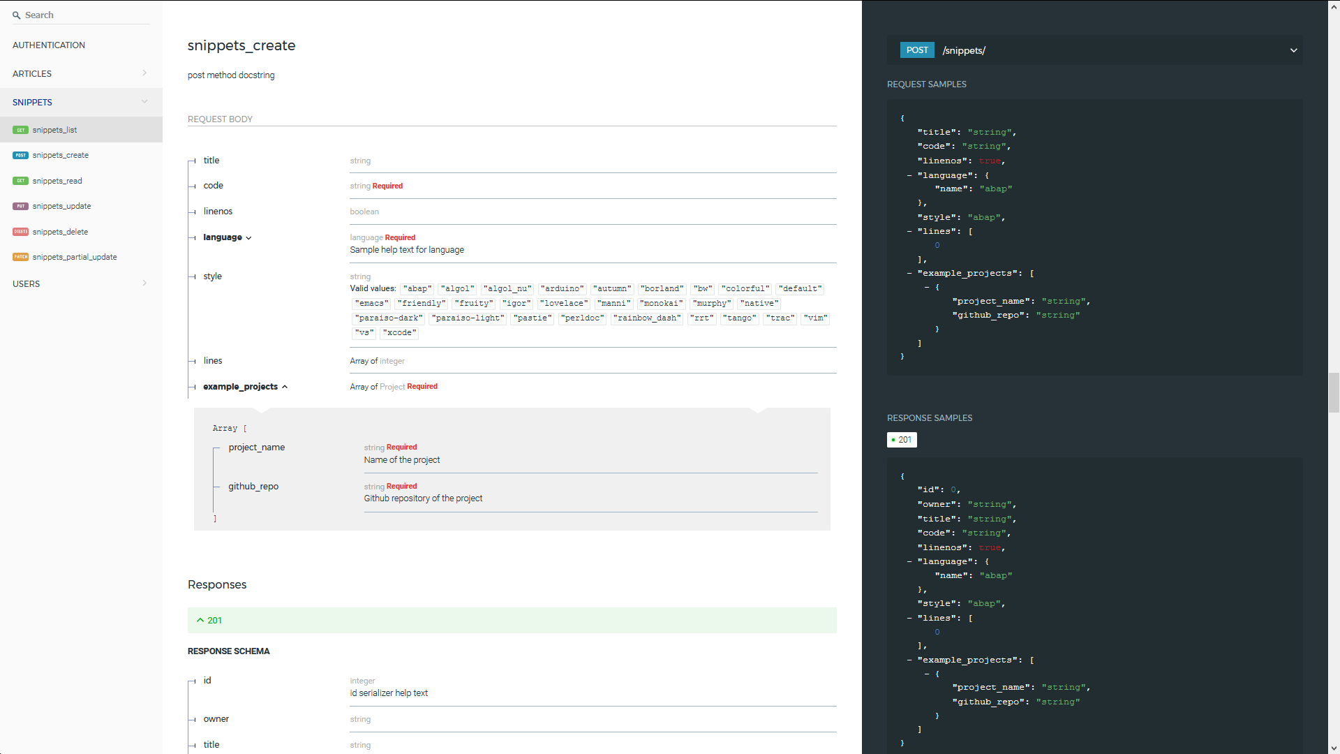 Response type code. REDOC. REDOC UI. REDOC дела. Django как добавить REDOC.