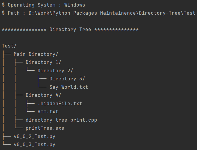 directory-tree · PyPI